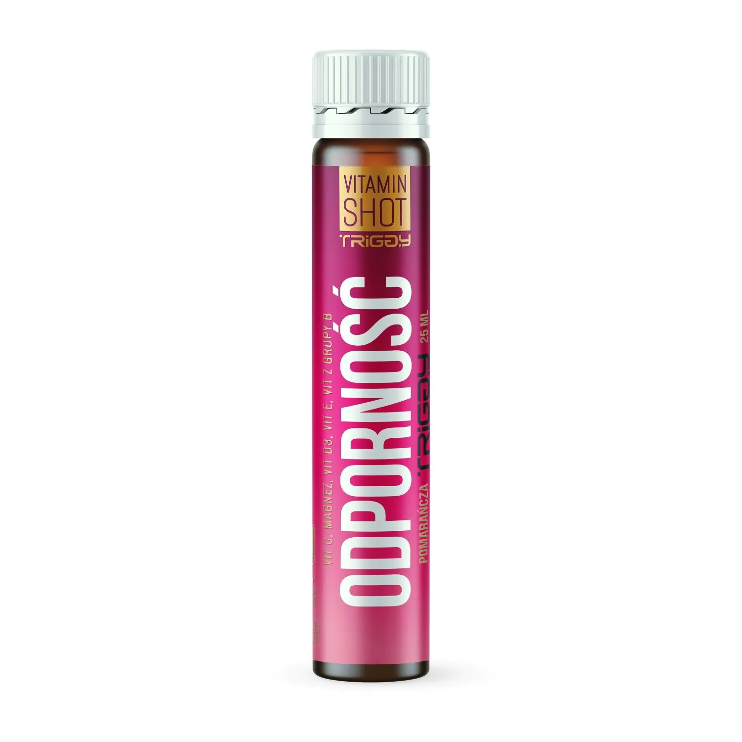 Triggy Vitamin Shot Odporność Smak pomarańczowy Płyn w ampułce 25 ml