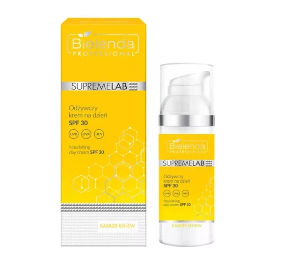 Bielenda Professional Supremelab Barrier Renew odżywczy krem na dzień SPF 30 50 ml