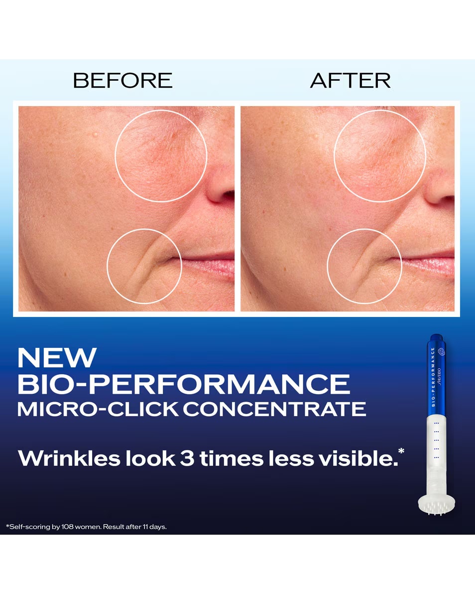 SHISEIDO Bio-Performance koncentrat za mikro klikanje
