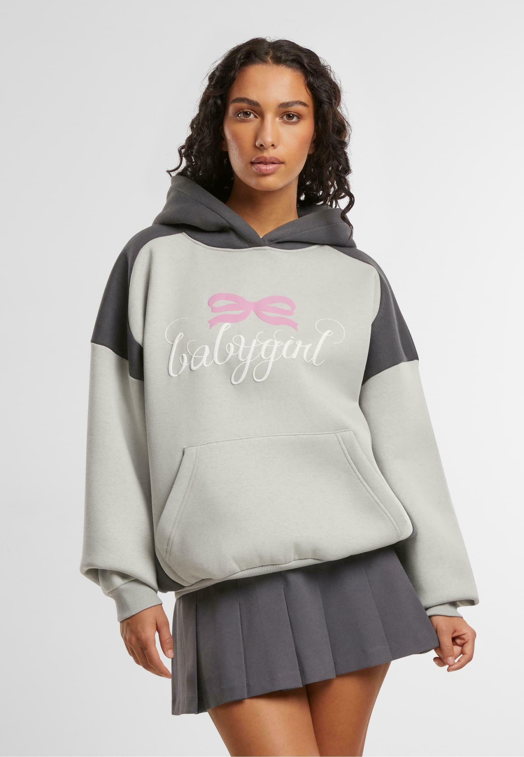FELICIOUS BABYGIRL - Moletom com capuz - cinza
