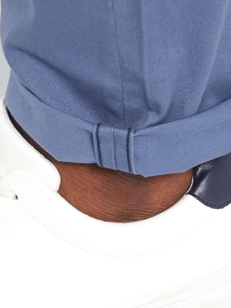 Calça Chino Slim L34 - AZUL