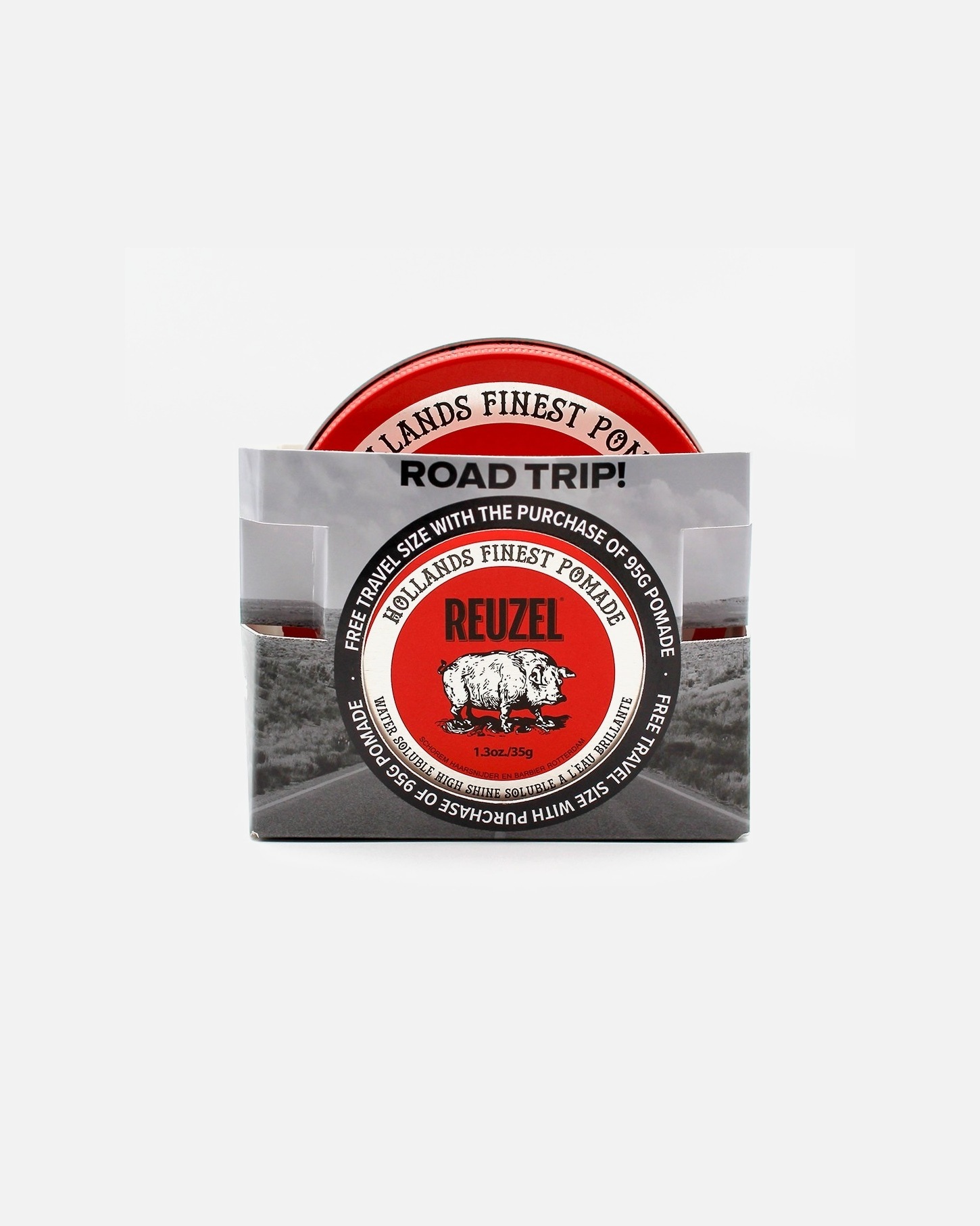 Reuzel vosak za kosu Road Trip To Go crvena pomada - 130 g