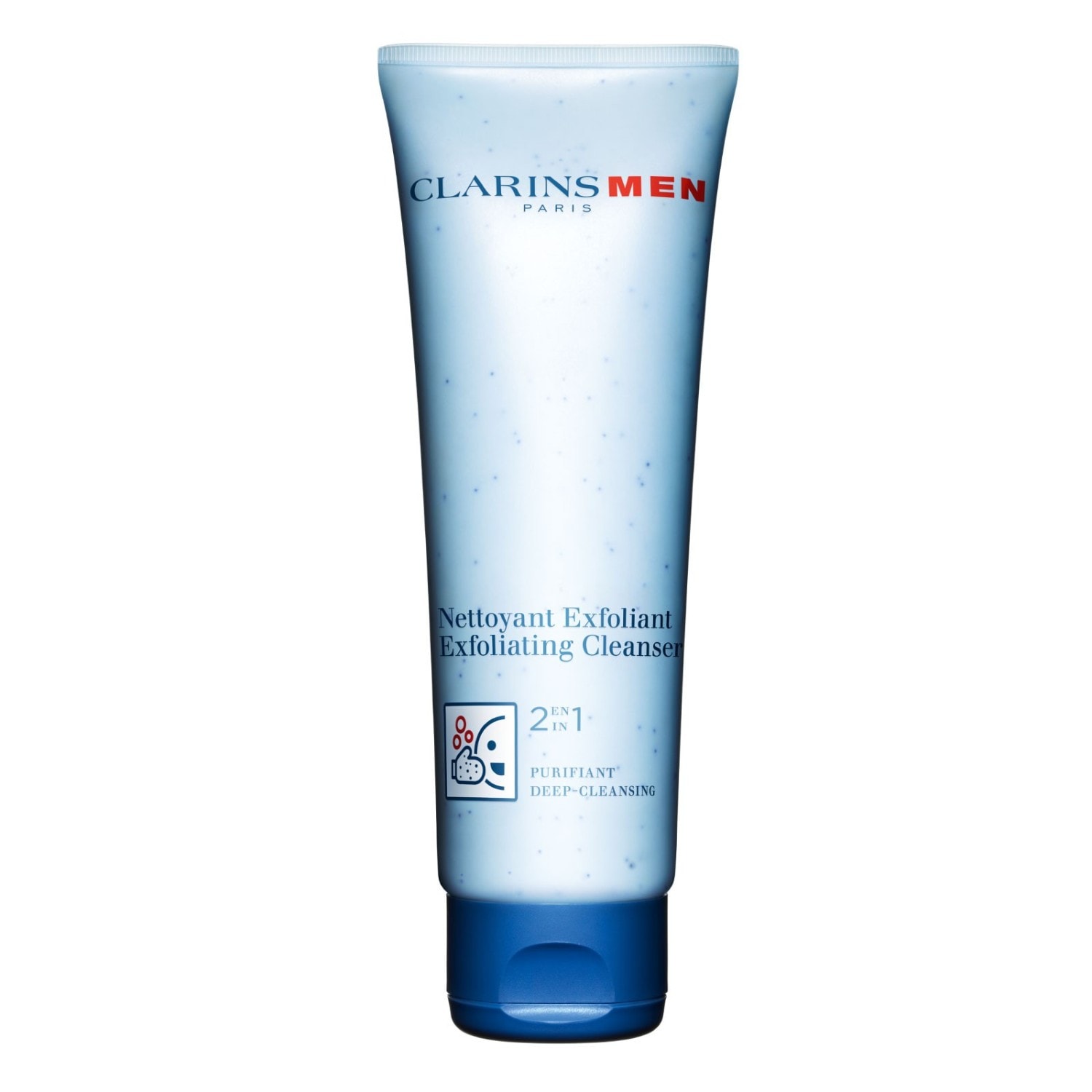 Gommage visage Clarins Men - Gel nettoyant exfoliant Clarins Men - 125 ml