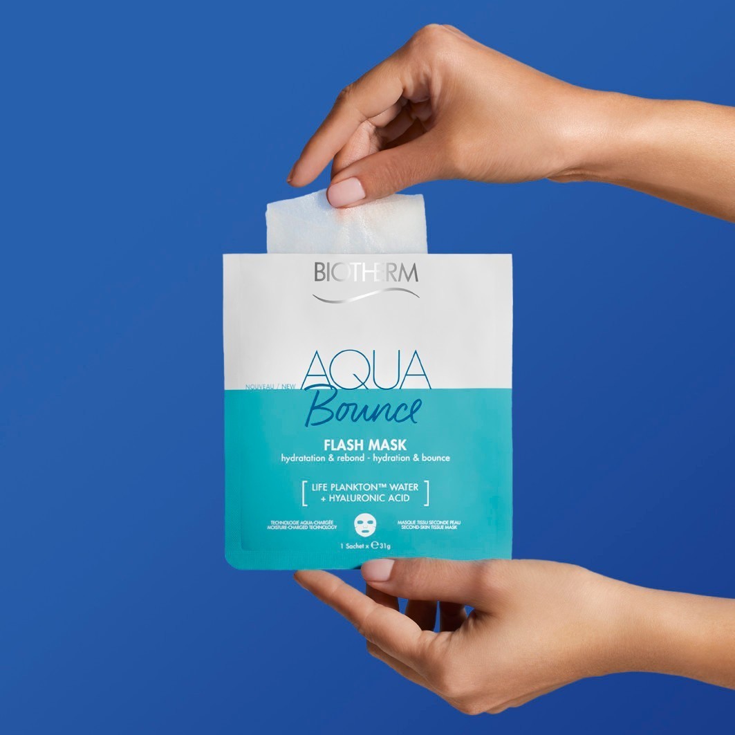 Biotherm maska za lice Aquasource Aqua Bounce Super Flash - 50 ml