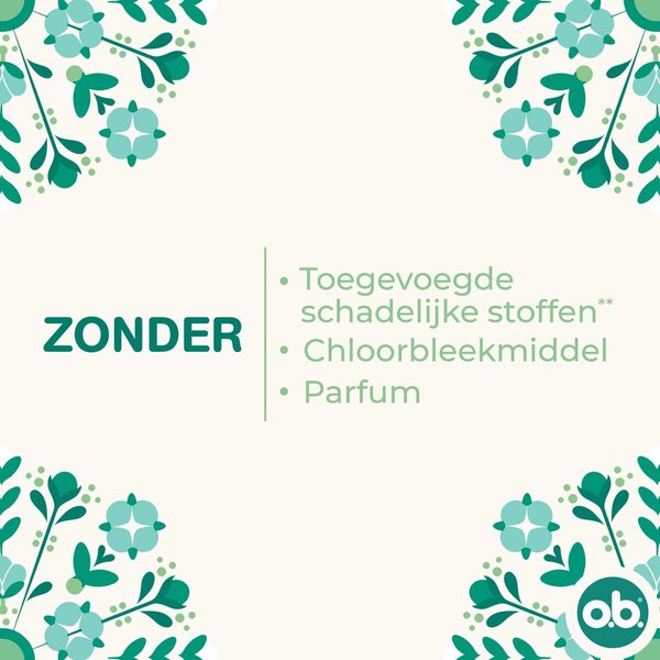 o.b. Organic Cotton Super Tampons<br>16 stuks