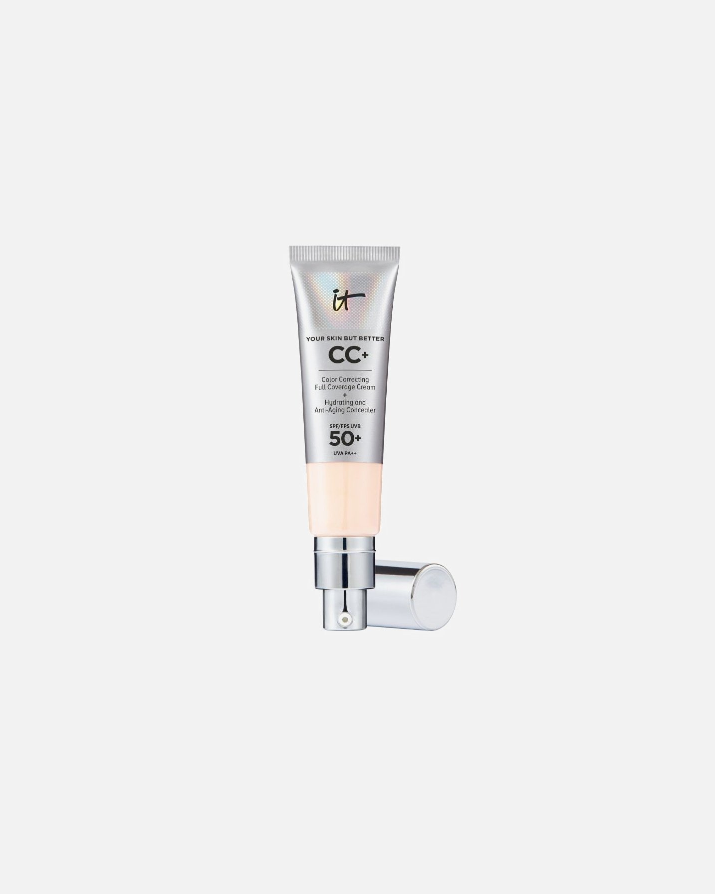 IT Cosmetics CC kremas „Your Skin But Better“ CC+ visiškai padengiantis kremas SPF50 – 32 ml