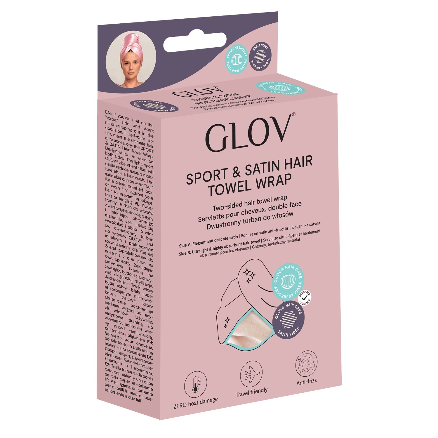 GLOV ručnik za kosu - 1 komad