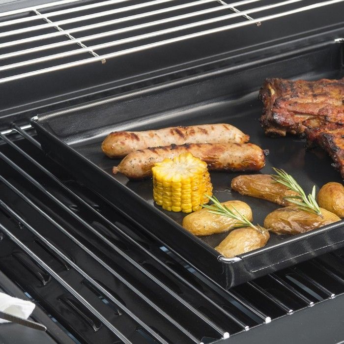 Durandal Selection 3-Liter-Grillblech | Große Grillpfanne | Antihaft-Backform | Ofenblech