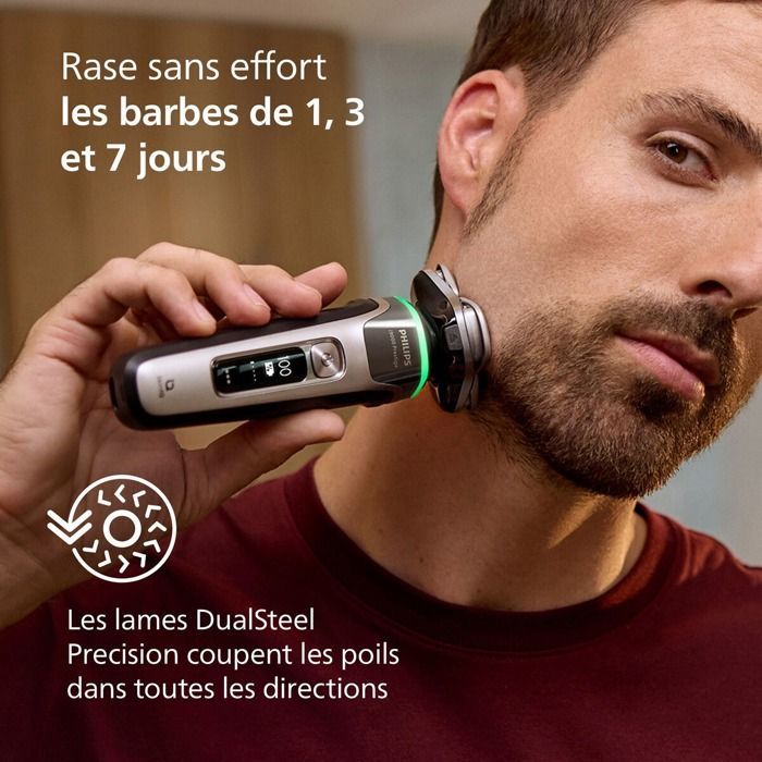 Rasoir électrique Philips XP9204/30 Serie i9000 prestige SkinIQ