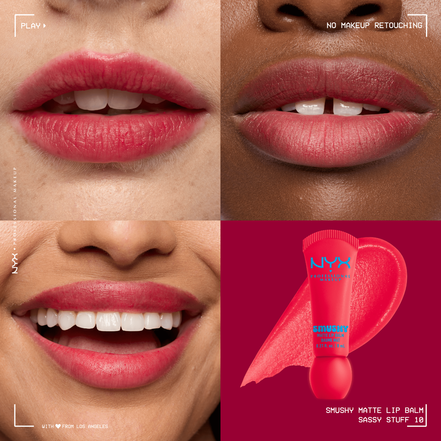 NYX Professional Makeup Lippenbalsam Smushy Matte Lip Balm - 8 ml