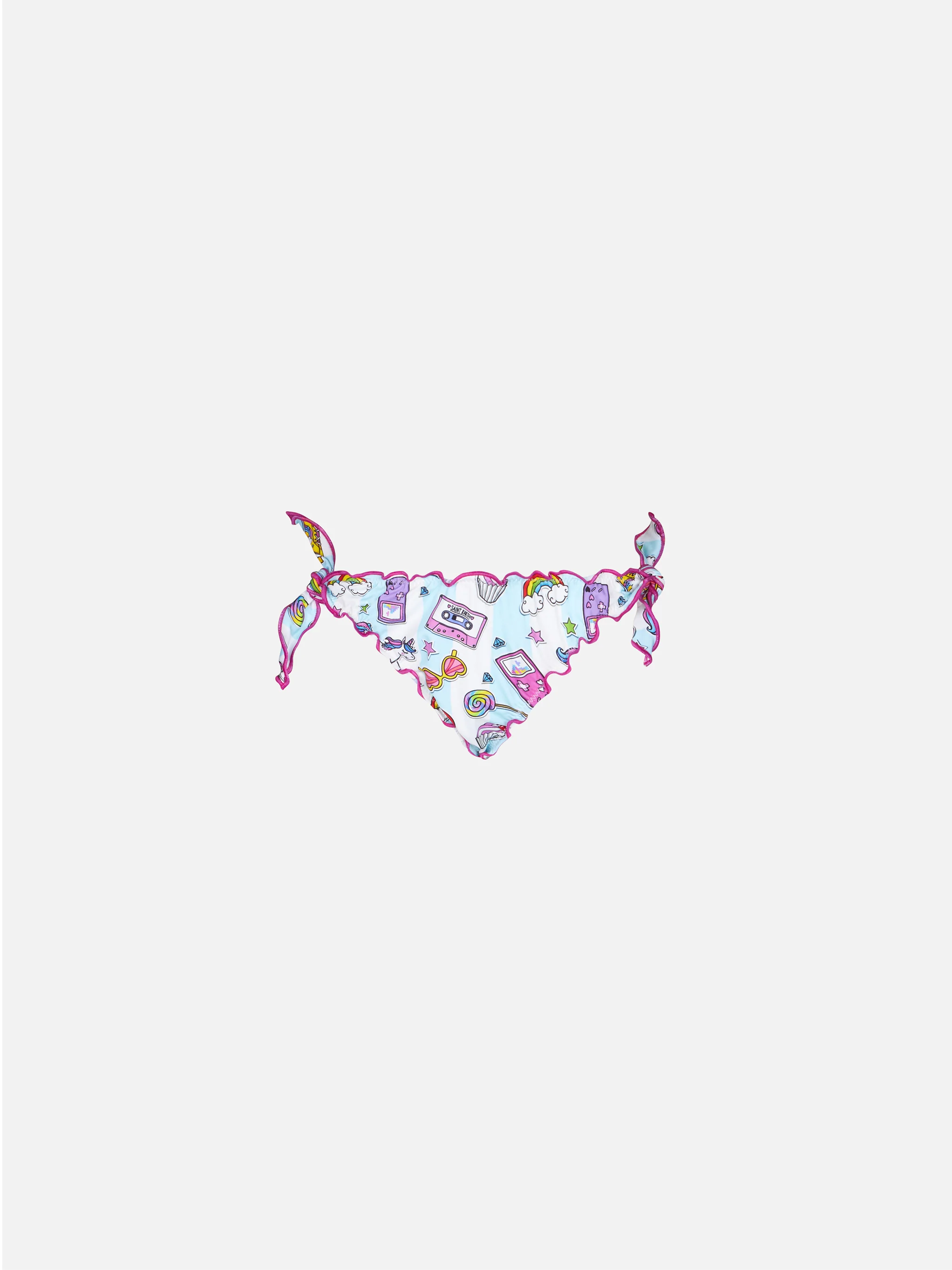 Babyzwemslipje met print en popdesigns