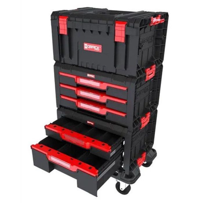 Sistema PRO SET 2 Caja de herramientas móvil - QBRICK Z258346PG003