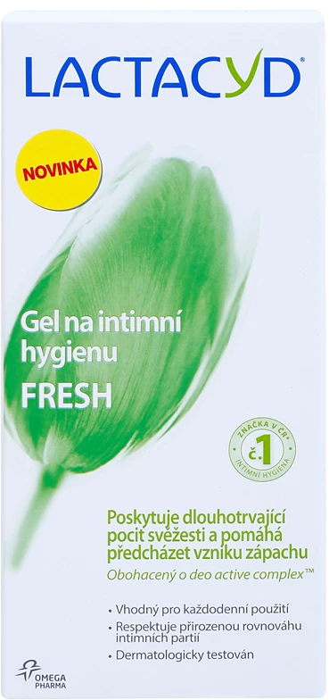 Emulsão de higiene íntima Lactacyd Fresh
