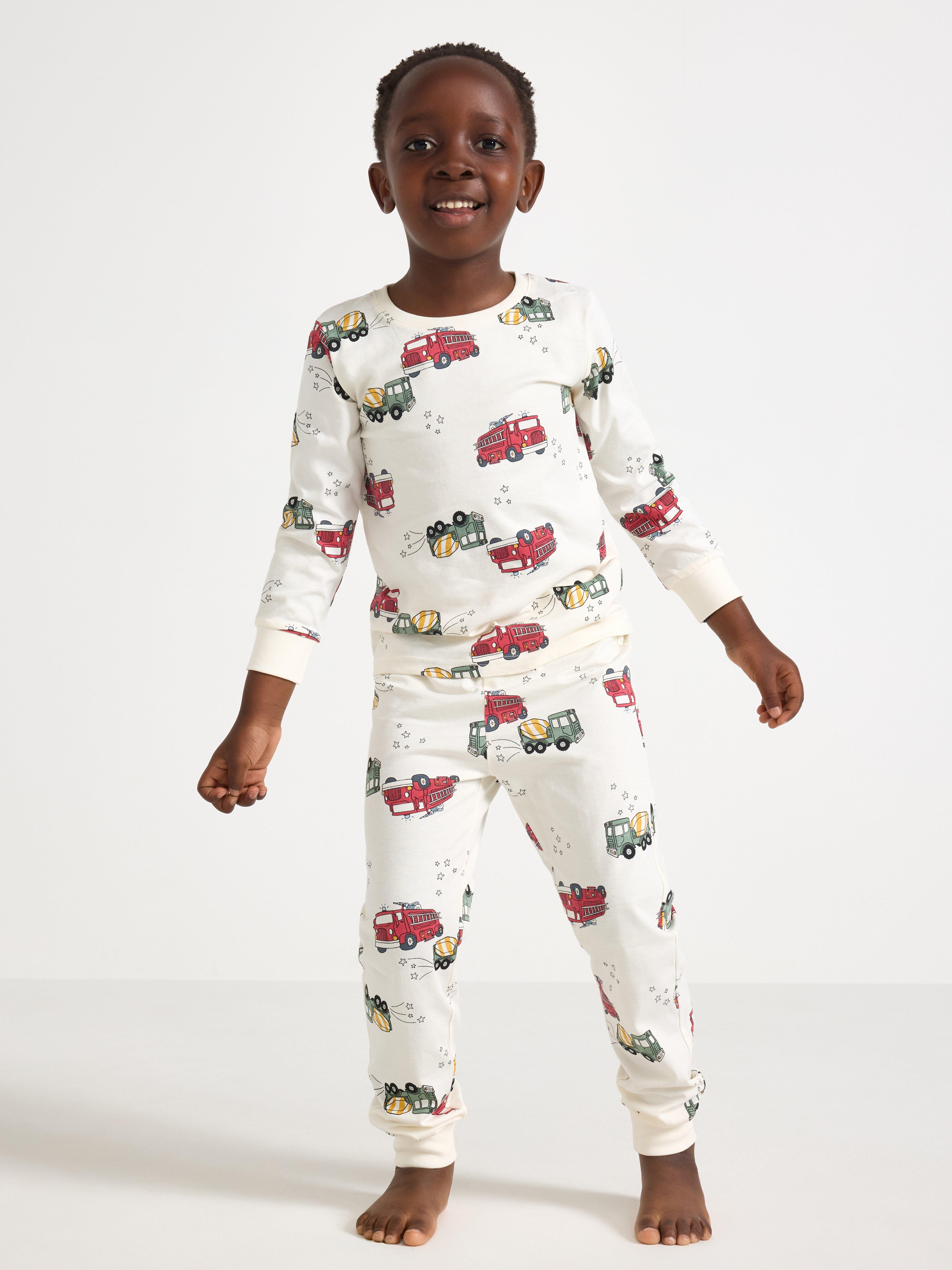 Pijamaset alb