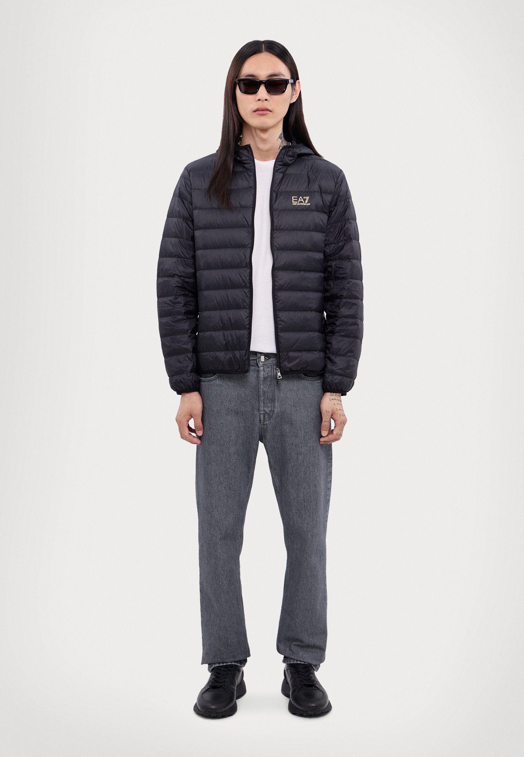 EA7 Emporio Armani TRAIN CORE LIGHT JACKET - Donsjack - zwart