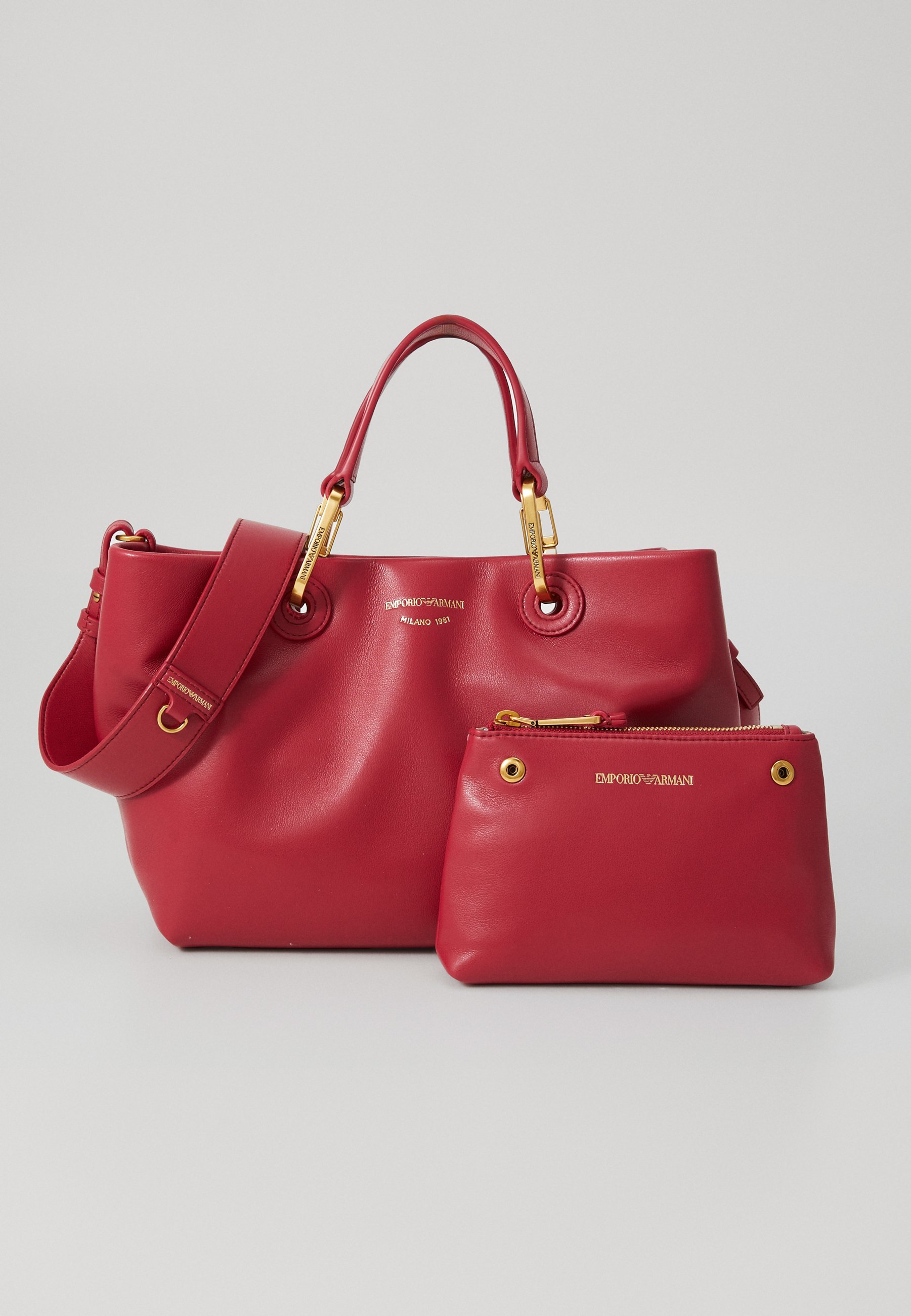 Emporio Armani handtas - karmijnrood