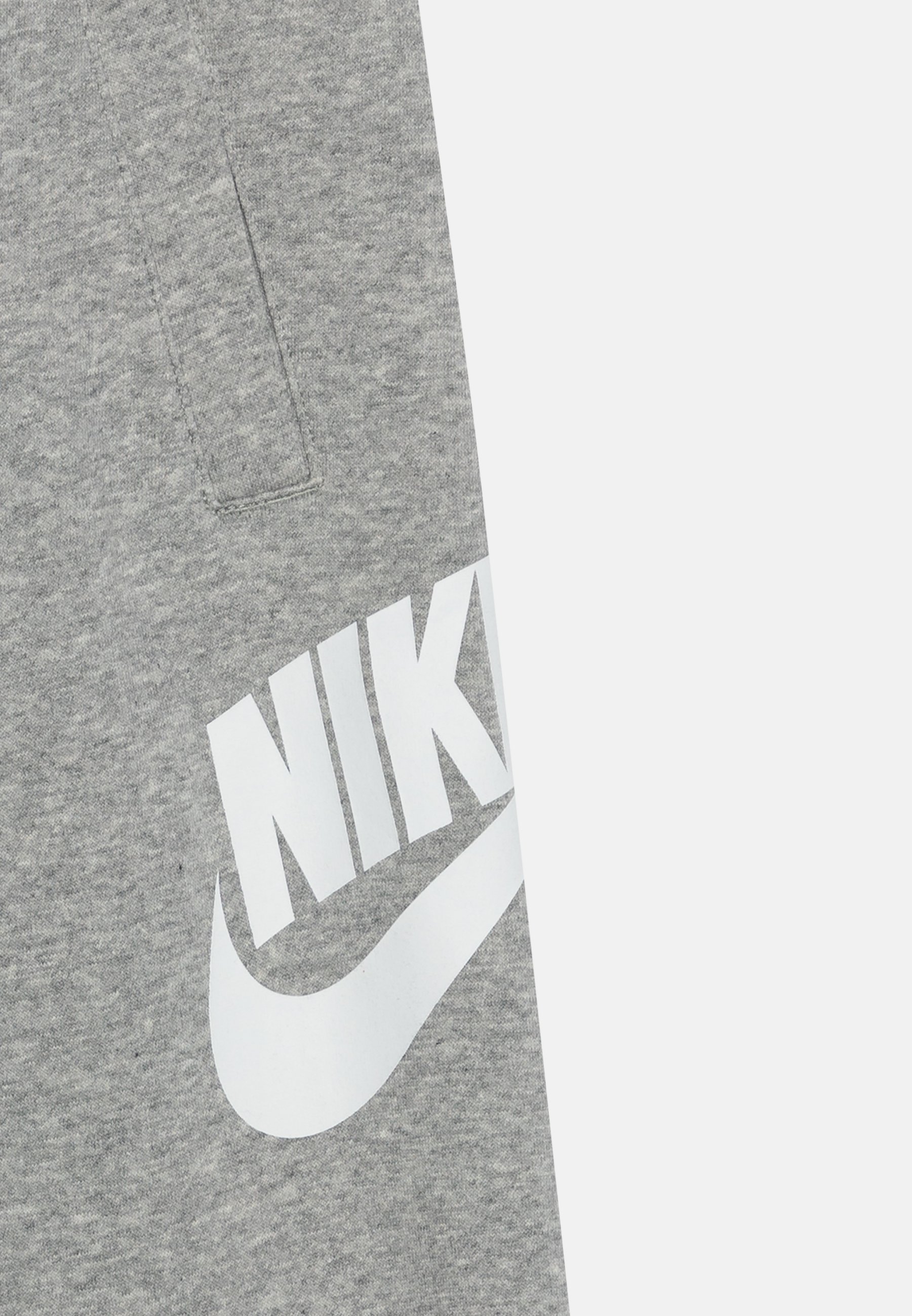 Nike Sportswear CLUB UNISEX - Trainingsbroek - donkergrijs gemêleerd/basisgrijs/wit