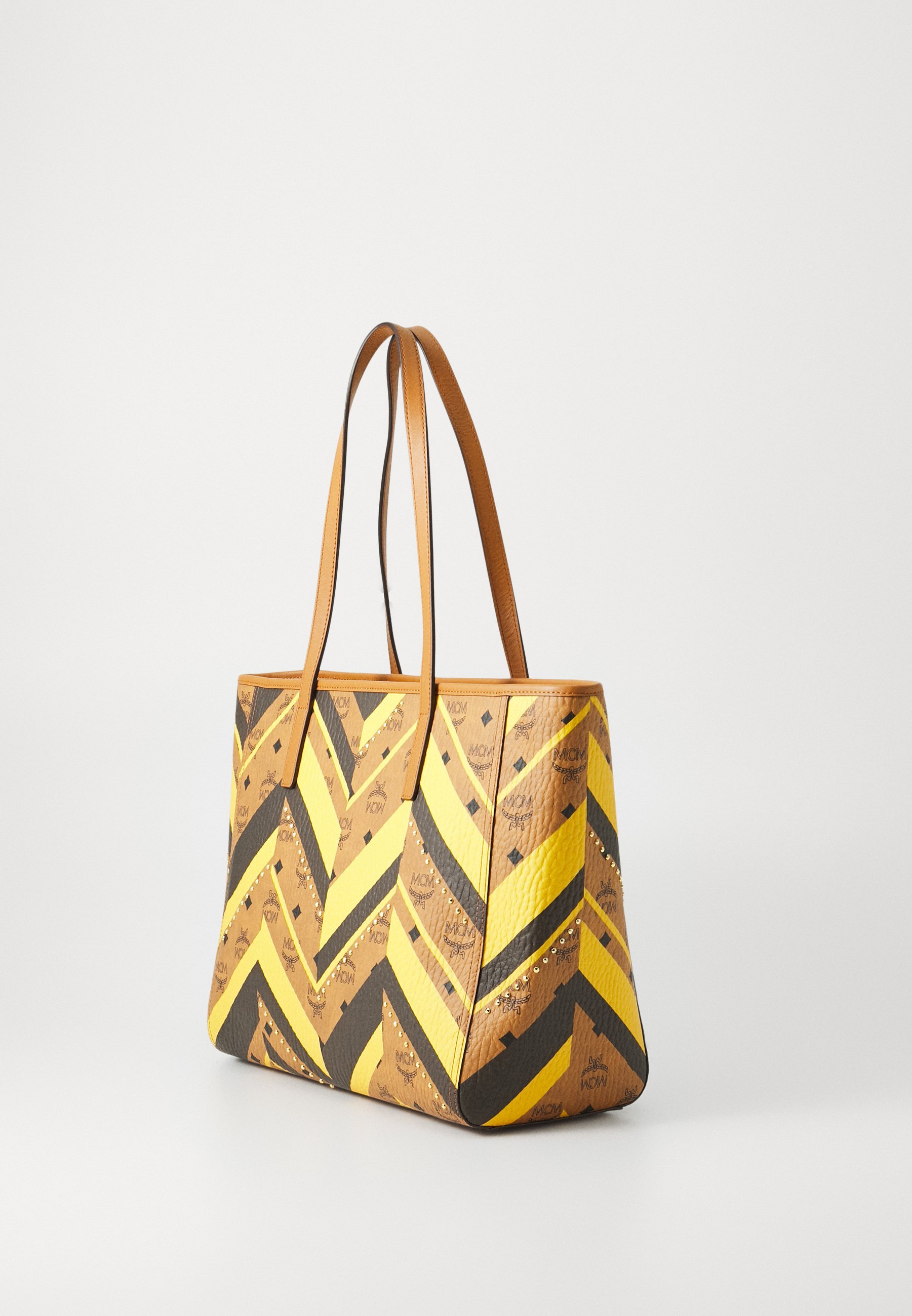Bolsa tote MCM TONI MEGA - cor conhaque