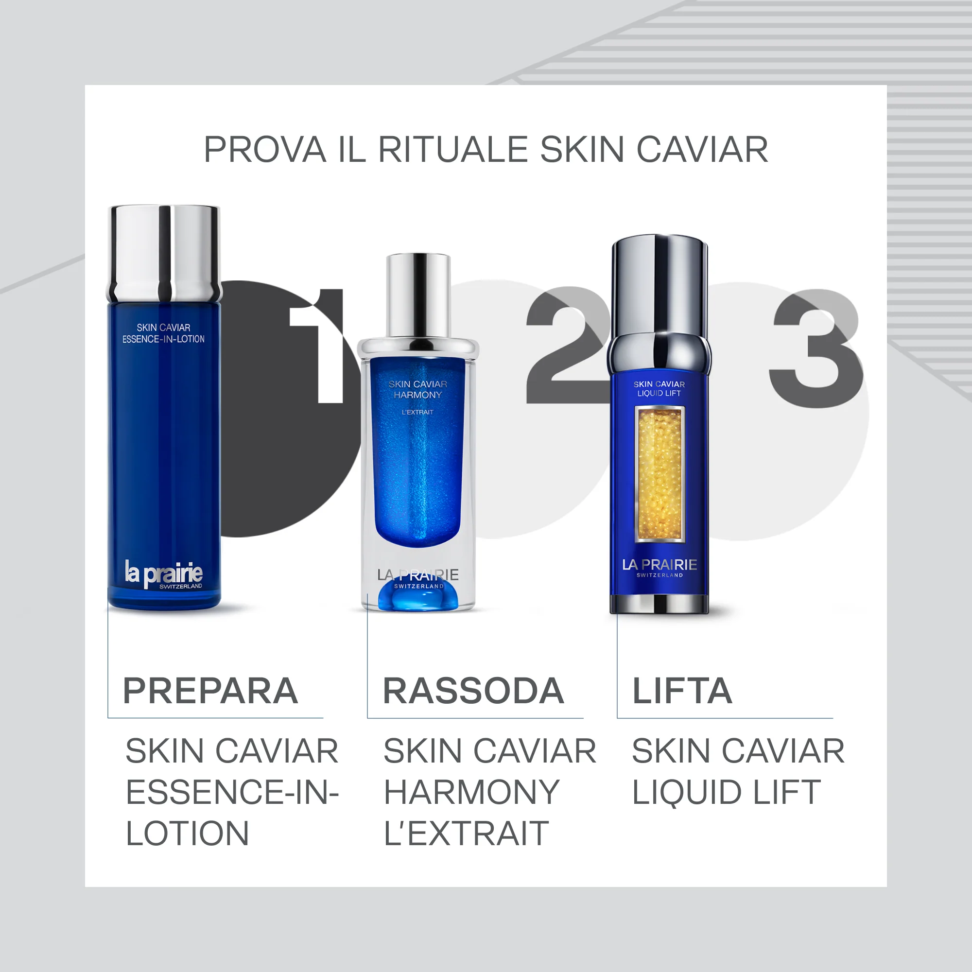 Skin Caviar Essence-In-Lotion Pre-Siero Rassodante - Fluido viso lifting, Fluido viso antirughe, Perfezione della Pelle