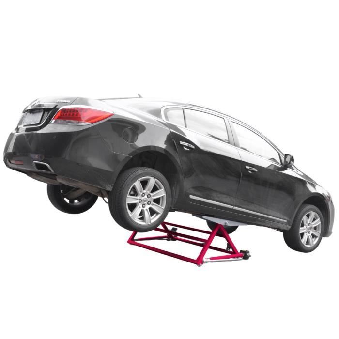 Elevador mecánico móvil para automóviles MW Tools MAL1500 de 1,5 toneladas