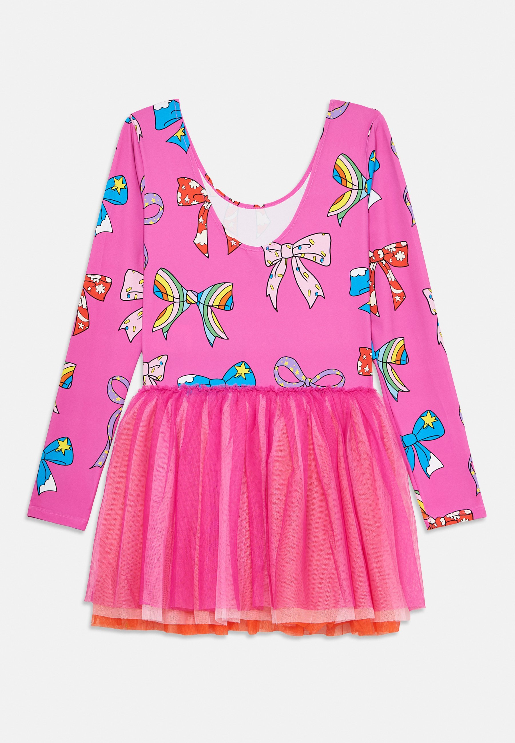 Robe Stella McCartney pour enfant - Robe en jersey - fuchsia/multicolore