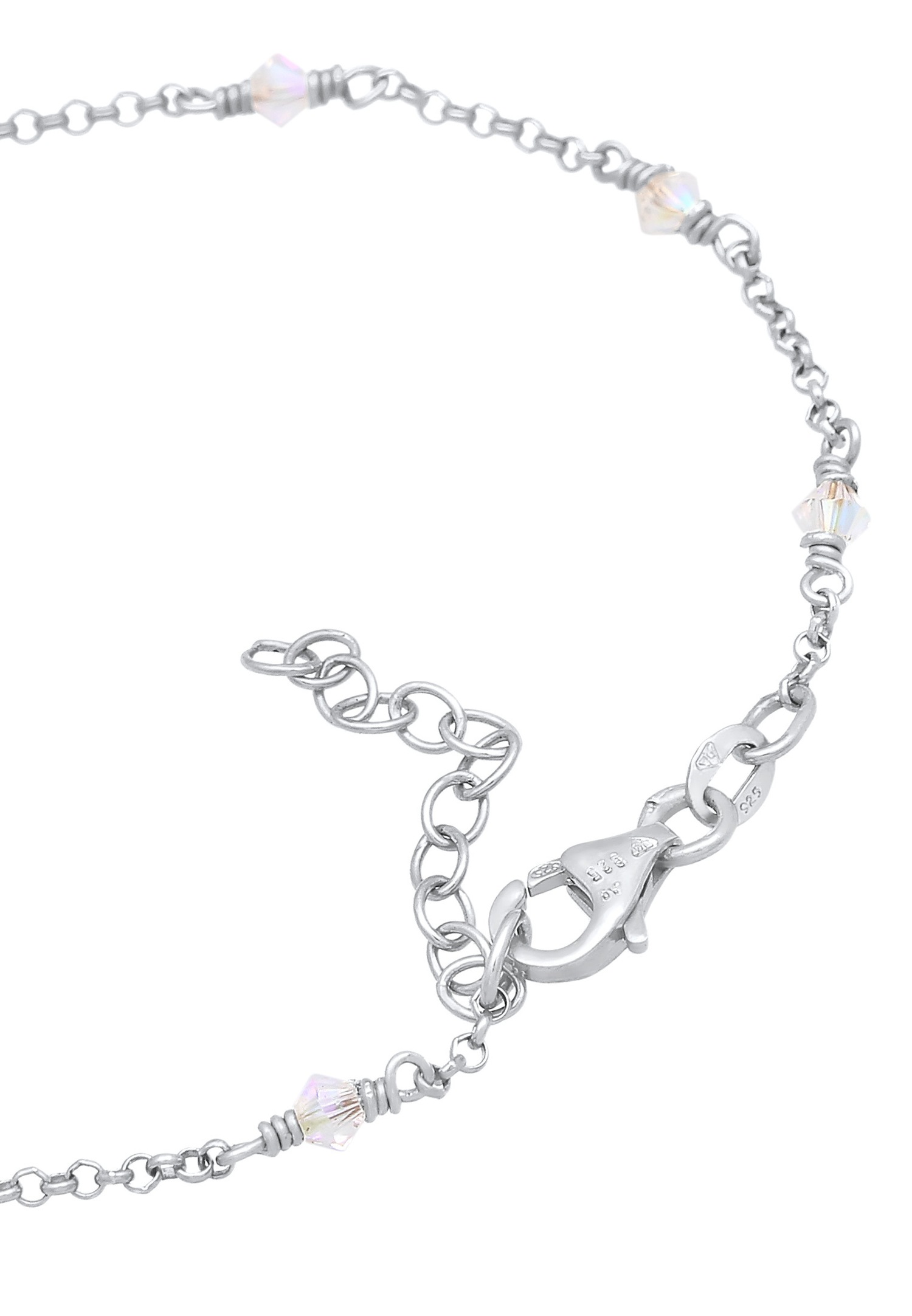 Elli Femmes Filigrane Élégant avec cristaux en argent sterling 925