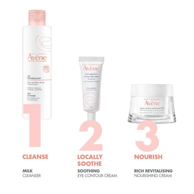 „Avène Milk Cleanser“ makiažo valiklis sausai ir jautriai odai, 200 ml