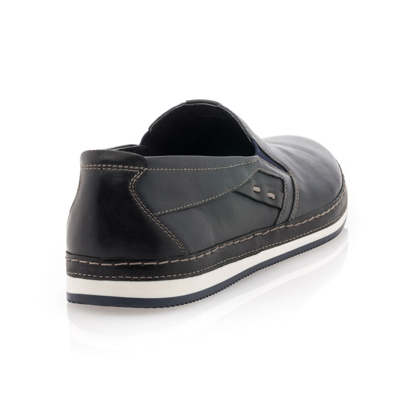 Blaue Herren-Loafer/Bootsschuhe