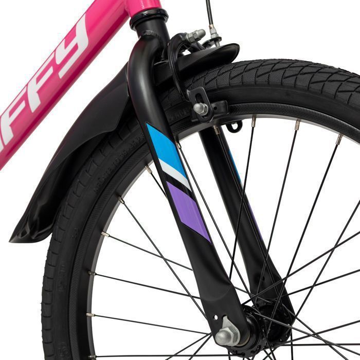 Kinderfiets – Zo schattig – 20 inch wielen – Leeftijd 6 tot 11 jaar – Velgremmen – Roze – HUFFY product