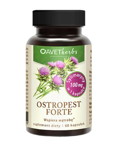Avet Herbs Ostropest Forte, Kapsułki
