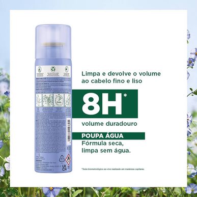 Klorane Pellavakuivashampoo Volume-kuivashampoo Pellavakuidut BIO Volume 150 ml 150 ml