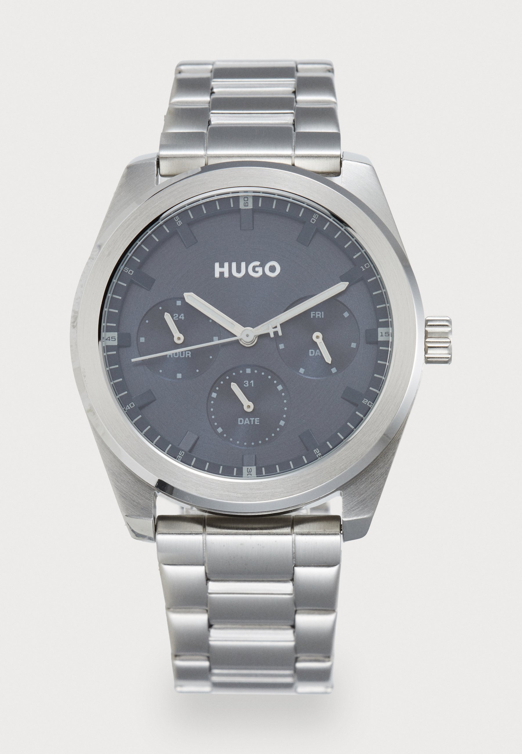 HUGO BRIGHT SPORT - Horloge - zilverkleurig/blauw