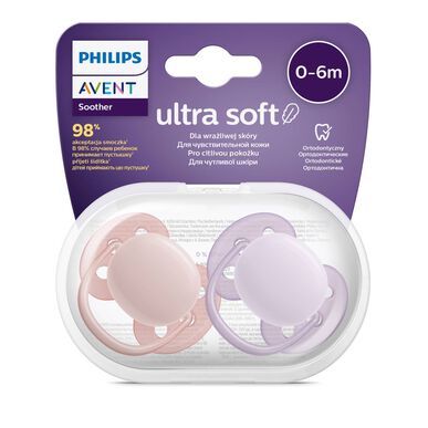 Philips Avent Ultra Soft 0-6M Niña 2 unidades 2 unidades