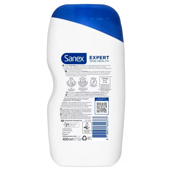 Sanex Expert Skin Health vlažilni gel za prhanje<br>400ml - Suha koža