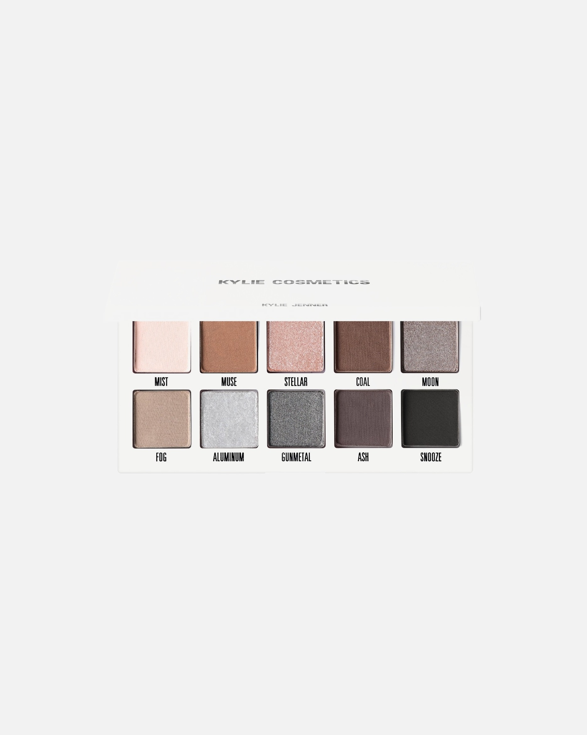 KYLIE COSMETICS Paleta sjenila za oči „Smokey“ (10 nijansi, 0,9 g – 9 g)