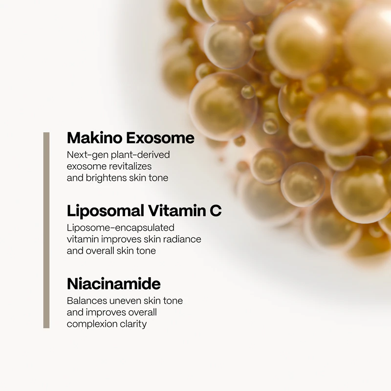 SKINSOO LuminaCell Exosome rozjasňujúci toner na tvár