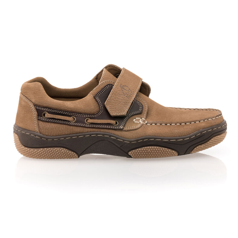 Brune loafers/båtsko til herre