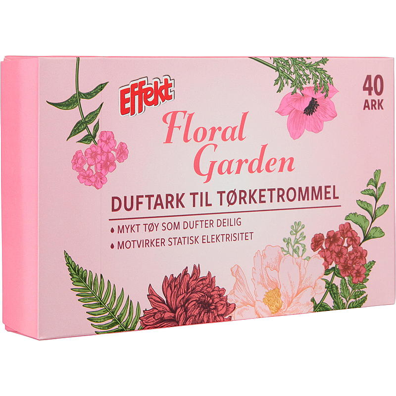 Effekt Doftdukar 40 st. Blomsterträdgårdseffekt