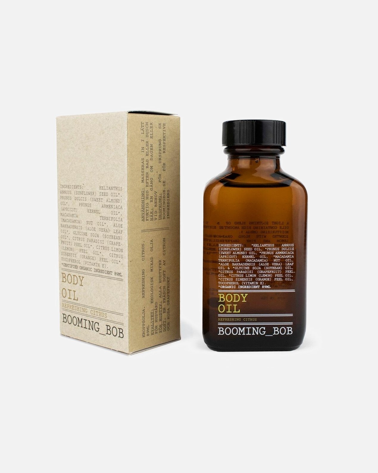 Booming Bob sejas eļļa ar atsvaidzinošu citrusaugļu aromātu - 89 ml