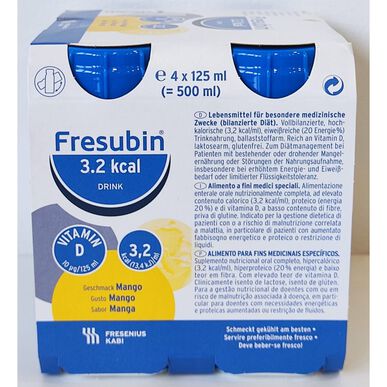 Fresubin 3,2 kcal gėrimas Mango 4 vnt. 4 vnt.