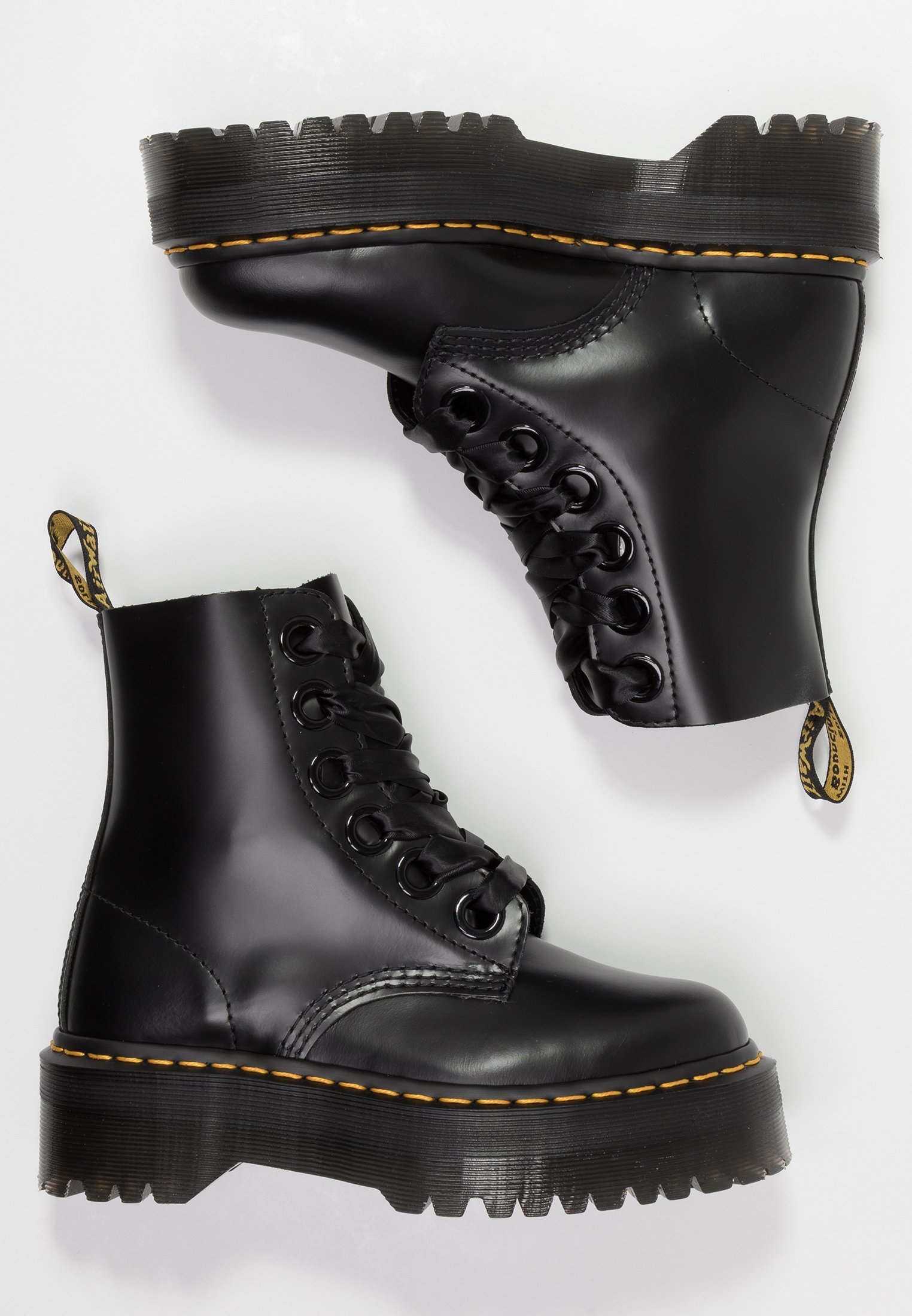 Bottines Dr. Martens à plateforme - noires