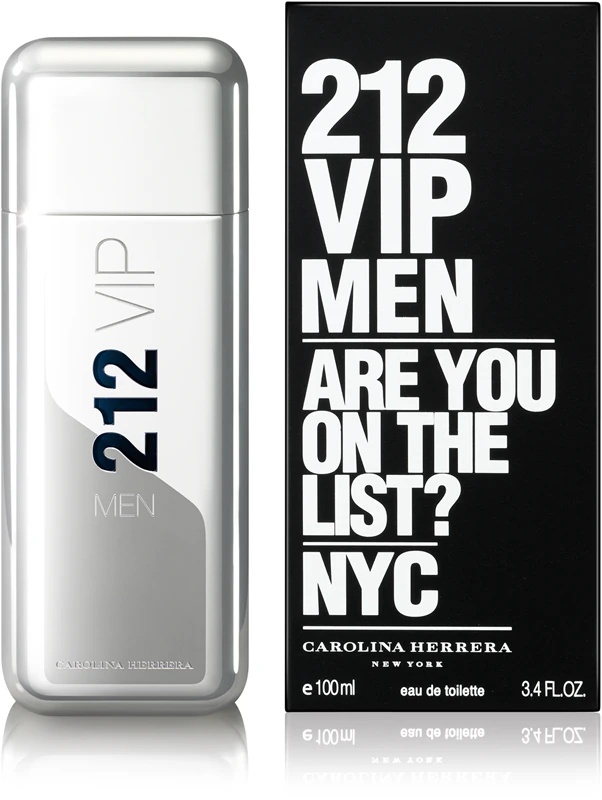 CAROLINA HERRERA 212 VIP Men toaletna voda za moške