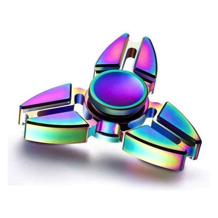 Hand Spinner MÉTAL Arc en Ciel Rainbow