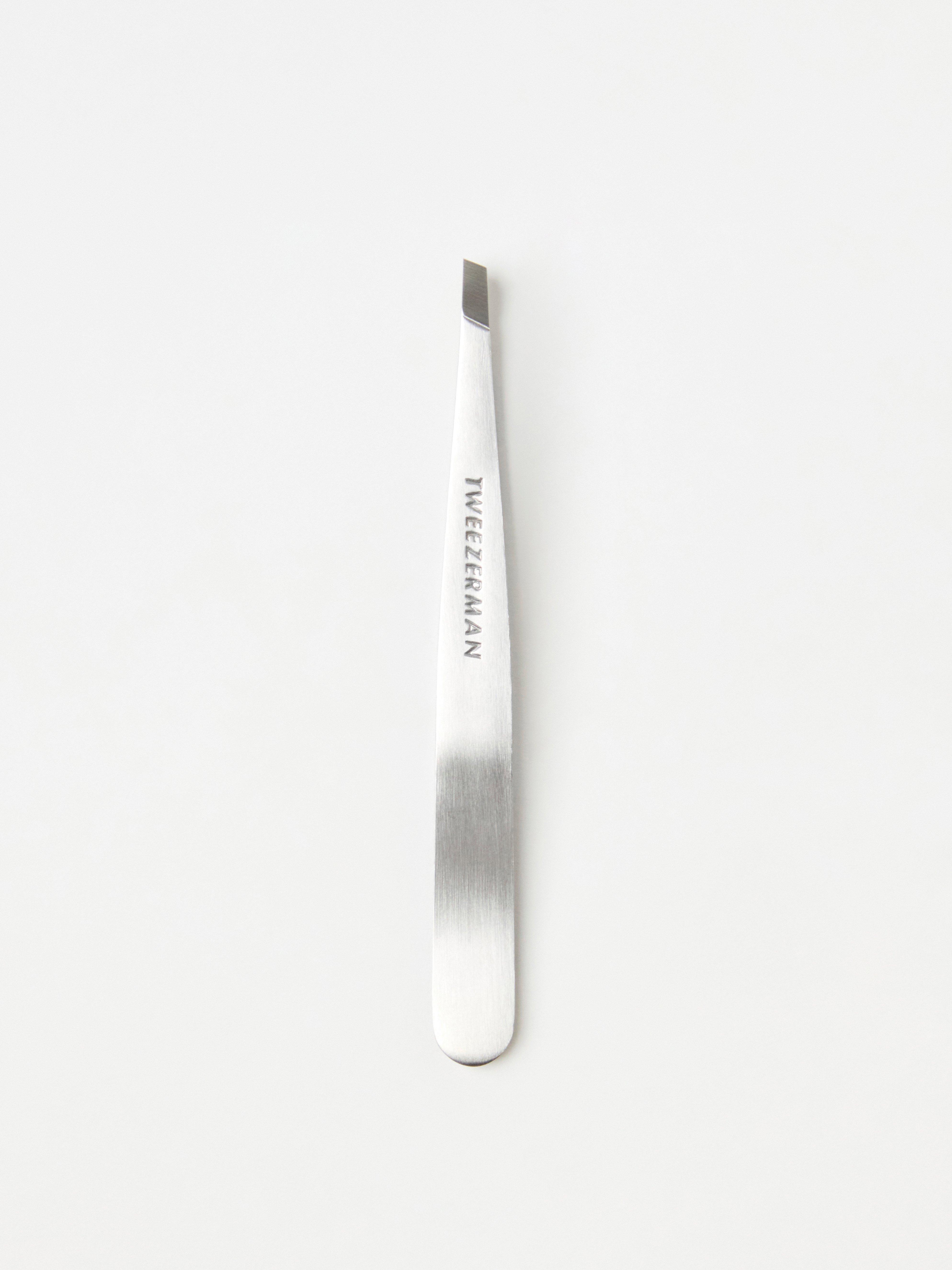 Pinça Tweezerman Slant Classic em AÇO INOXIDÁVEL