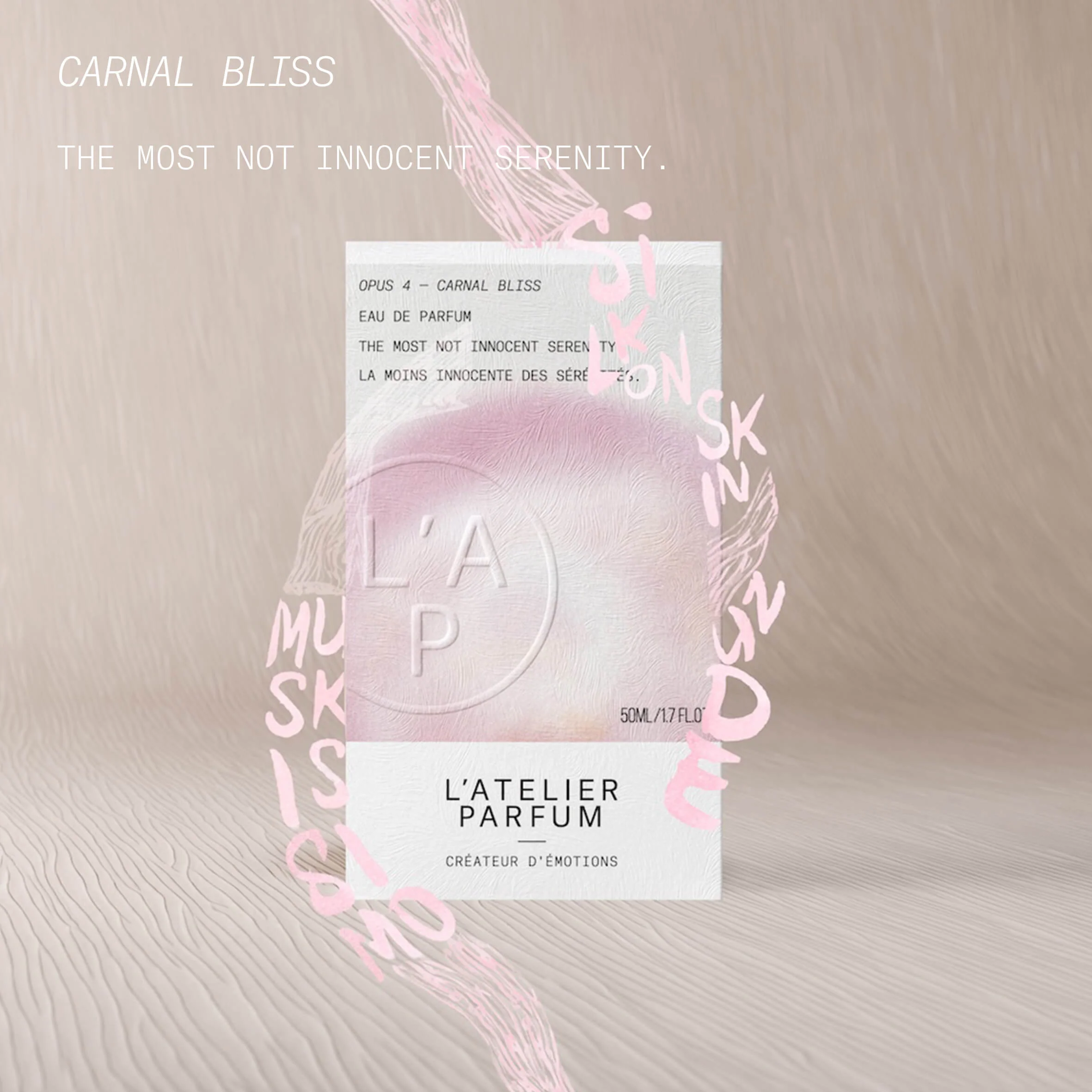 Opus 4 - Skin Sensation Carnal Bliss - Eau de Parfum Unisex, Eau de Parfum