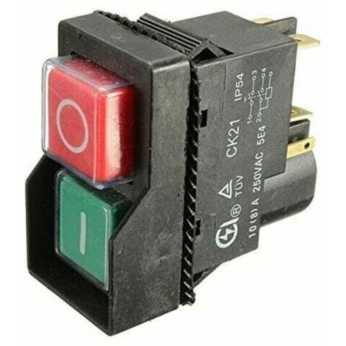 Mezcladora de concreto eléctrica - ZOR® - Interruptor de encendido/apagado - Interruptor solenoide CK21B/250V - Carburador de 5 pines