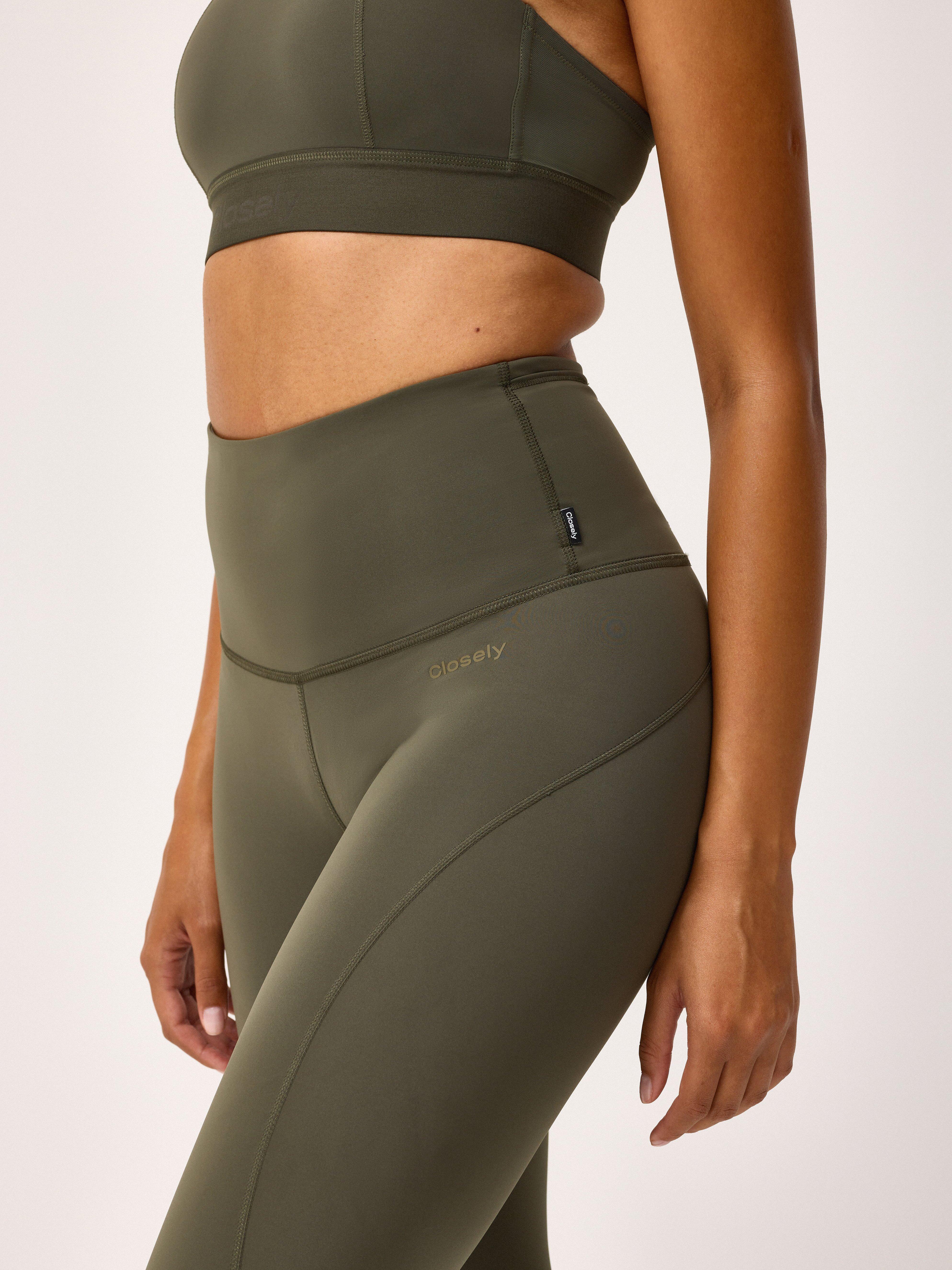 The Hug sportleggings – Mørkegrønn