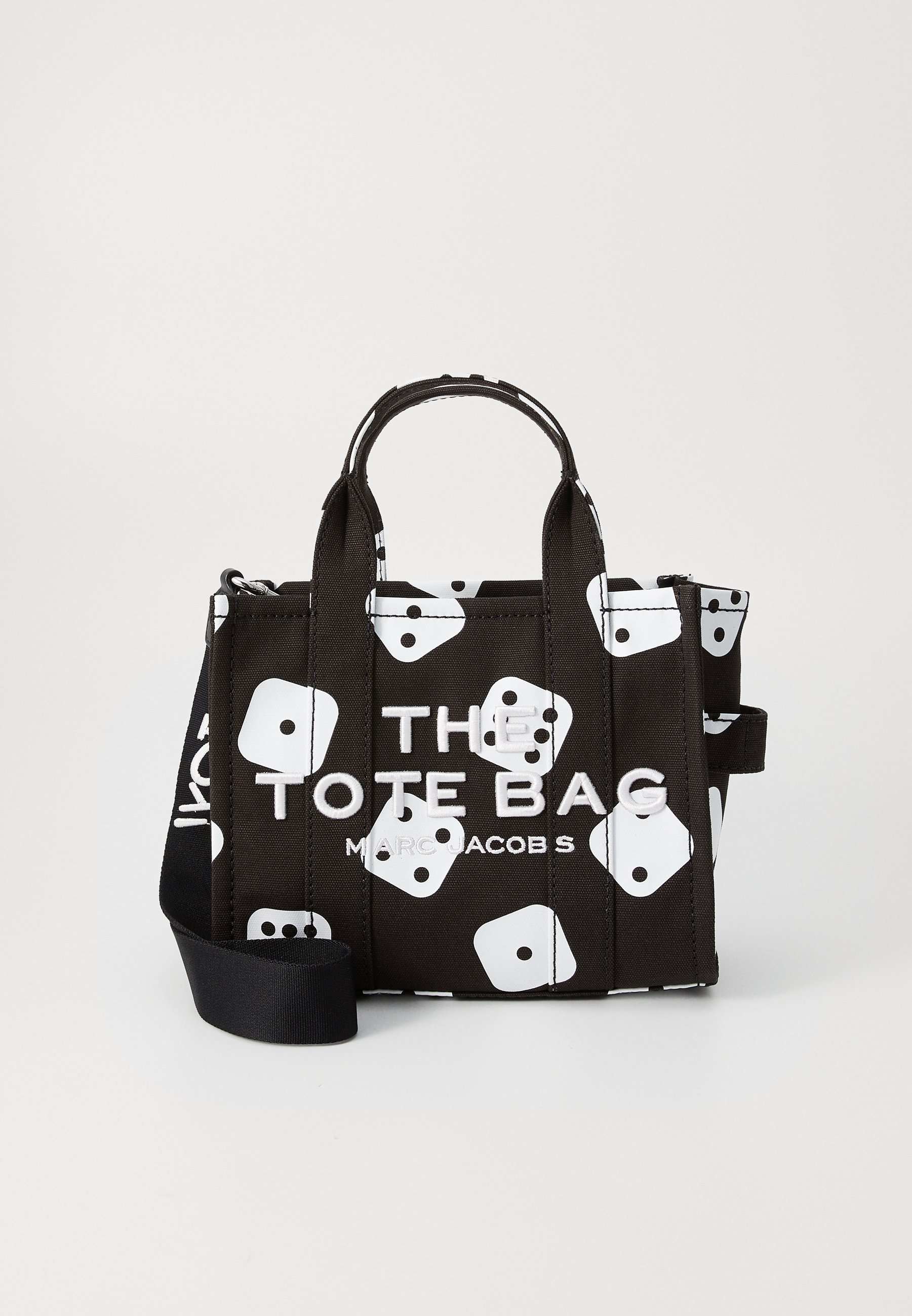 MARC JACOBS LE PETIT CABAS - Sac à main - noir/blanc