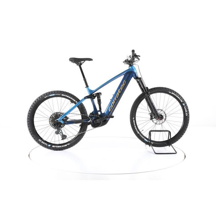 Vélo électrique - Corratec E-Power RS 160 Pro Plus - bleu - VTT électrique tout suspendu - Bosch 750 Wh Reconditionné