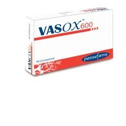 PIESSEFARMA Vasox 600 Complemento alimenticio para la microcirculación 30 comprimidos